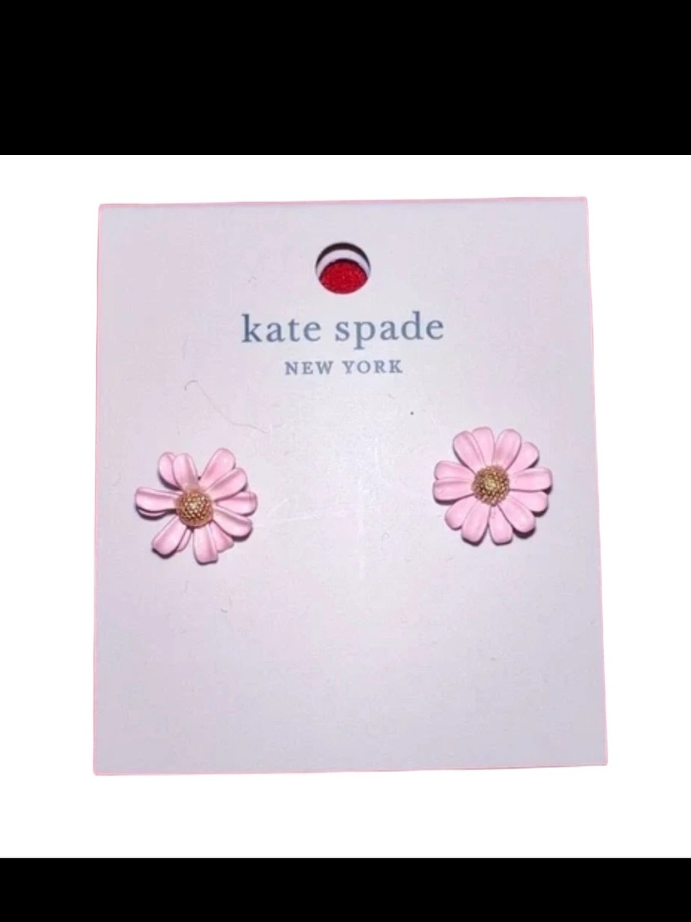 Kate spade INTO THE BLOOM daisy Flower Stud Earrings